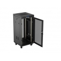 Lanberg FF01-6624-23BL püstik 24U Eraldiseisev serverikapp Must
