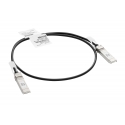 HPE Aruba Networking Networking Instant On 10G SFP+ to SFP+ 1m Direct Attach Copper Cable HPE Aruba Networking Networking Instant On 10G SFP+ to SFP+ 1m Direct Attach Copper Cable