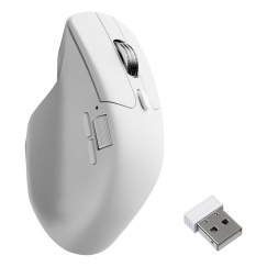 Keychron M6 mouse Universal Right-hand RF Wireless + Bluetooth + USB Type-C Optical 30000 DPI