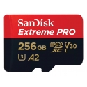 SanDisk Extreme PRO 256 GB MicroSDXC UHS-I Klases 10 SanDisk Extreme PRO 256 GB MicroSDXC UHS-I Klases 10