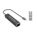 Conceptronic ABBY13B knyginių kompiuterių dokas / jungčių replikatorius Vielinis USB 3.2 Gen 1 (3.1 Conceptronic ABBY13B knyginių kompiuterių dokas / jungčių replikatorius Vielinis USB 3.2 Gen 1 (3.1
