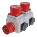 Holzmann ALA1_400V energosadales vienība, PDU 2 Maiņstrāvas izvade (-s) Melns, Pelēks, Sarkans Holzmann ALA1_400V energosadales vienība, PDU 2 Maiņstrāvas izvade (-s) Melns, Pelēks, Sarkans