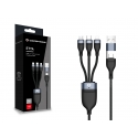 Conceptronic ETTA05B15 USB-kaabel USB 2.0 1,5 m USB C USB C/Micro-USB B/Lightning Must Conceptronic ETTA05B15 USB-kaabel USB 2.0 1,5 m USB C USB C/Micro-USB B/Lightning Must