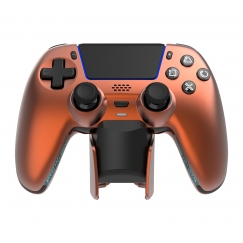 Deltaco Gaming GAM-199-ORANGECOPPER peliohjain Oranssi, Pronssi Bluetooth/USB Pad-ohjain PlayStation 5, PC, Android, iOS