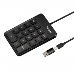 Targus AKP13GL цифровая клавиатура Универсальная USB Черный