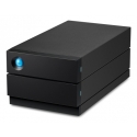LaCie 2big RAID 8TB levyjärjestelmä Työpöytä Musta