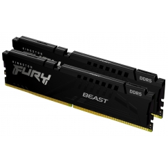 Kingston Technology FURY Beast 16GB 5600MT/s DDR5 CL36 DIMM (Kit of 2) Black EXPO