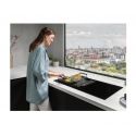 AEG CCE84751CB Black Built-in 83 cm Zone induction hob 4 zone(s) Built-in hood