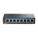 D-Link DMS-108 Неуправляемый L2 2.5G Ethernet (100/1000/2500) Черный D-Link DMS-108 Неуправляемый L2 2.5G Ethernet (100/1000/2500) Черный