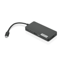 Lenovo GX90T77924 док-станция для ноутбука Проводная USB 3.2 Gen 1 (3.1 Gen 1) Type-C Серый
