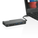 Lenovo GX90T77924 knyginių kompiuterių dokas / jungčių replikatorius Vielinis USB 3.2 Gen 1 (3.1 Gen