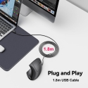 Equip 245118 компьютерная мышь Универсальная Для правой руки USB тип-A Оптический 3200 DPI