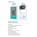 Devia Ultra3 usb-c PD 240W Metal Woven Flat Fast Charging Cable