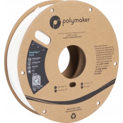 Polymaker PA06002 печатный материал для 3D-принтеров Полилактид (ПЛА) Белый 750 g