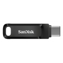 SanDisk Ultra Dual Drive Go USB zibatmiņa 256 GB USB Type-A / USB Type-C 3.2 Gen 1 (3.1 Gen 1) Melns SanDisk Ultra Dual Drive Go USB zibatmiņa 256 GB USB Type-A / USB Type-C 3.2 Gen 1 (3.1 Gen 1) Melns