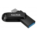 SanDisk Ultra Dual Drive Go USB-muisti 256 GB USB Type-A / USB Type-C 3.2 Gen 1 (3.1 Gen 1) Musta SanDisk Ultra Dual Drive Go USB-muisti 256 GB USB Type-A / USB Type-C 3.2 Gen 1 (3.1 Gen 1) Musta
