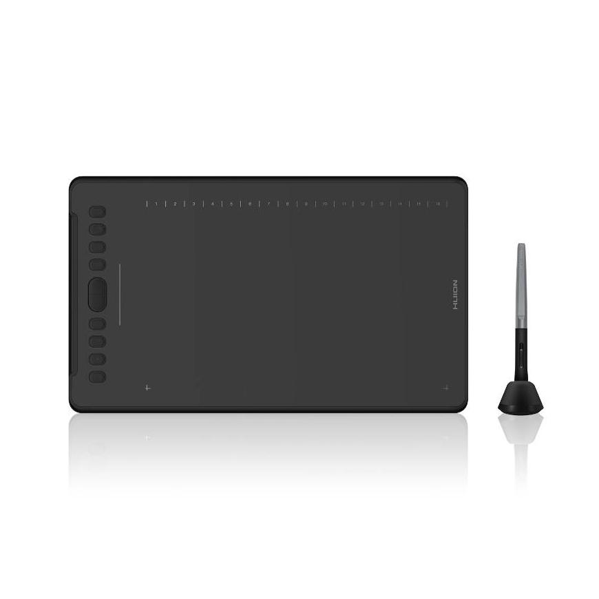 HUION H1161 grafiskās planšete Melns 5080