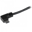 StarTech.com USB2AUB2RA1M USB кабель USB 2.0 1 m USB A Micro-USB B Черный StarTech.com USB2AUB2RA1M USB кабель USB 2.0 1 m USB A Micro-USB B Черный