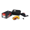 100% Racetrap 3.0 Cycling glasses Unisex Full rim Black Interchangeable lenses