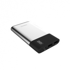 Terratec P80 Slim Litium polymeeri (LiPo) 8000 mAh Musta, Metallinen