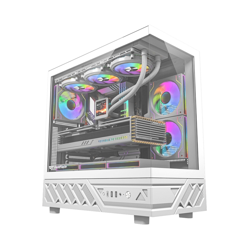 Корпус компьютера DarkFlash DS950 (белый)