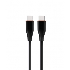 Gembird GMB Audio CC-USB2S-CMCM-1.5M-BK USB kabelis USB 2.0 1,5 m USB C Melns