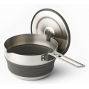 Sea To Summit Detour Pot 1.8 L Grey, Stainless steel Sea To Summit Detour Pot 1.8 L Grey, Stainless steel
