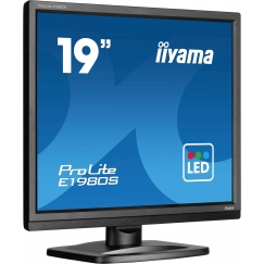 iiyama ProLite E1980S-B1 монитор для ПК 48,3 cm (19") 1280 x 1024 пикселей VGA LED Черный