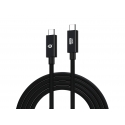 Conceptronic ETTA04B20 USB kabelis USB4 Gen 3x2 2 m USB C Juoda