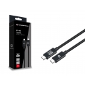 Conceptronic ETTA04B20 USB-kaapeli USB4 Gen 3x2 2 m USB C Musta Conceptronic ETTA04B20 USB-kaapeli USB4 Gen 3x2 2 m USB C Musta