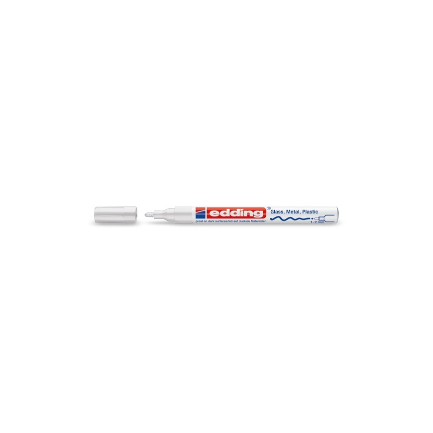 Edding 751 Balts 1 pcs