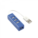 SBOX H-204BL хаб-разветвитель USB 2.0 480 Мбит/с Синий SBOX H-204BL хаб-разветвитель USB 2.0 480 Мбит/с Синий