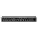 APC AP6020A toitejaotuskomponent (PDU) 13 vahelduvvoolu kontakt 0U/1U Must APC AP6020A toitejaotuskomponent (PDU) 13 vahelduvvoolu kontakt 0U/1U Must