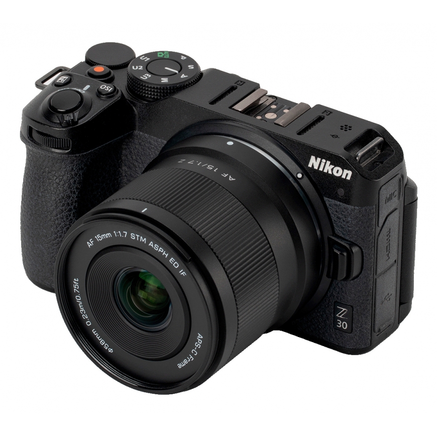 VILTROX AF 15mm F1.7 Air MILC Platleņķa Melns – 2