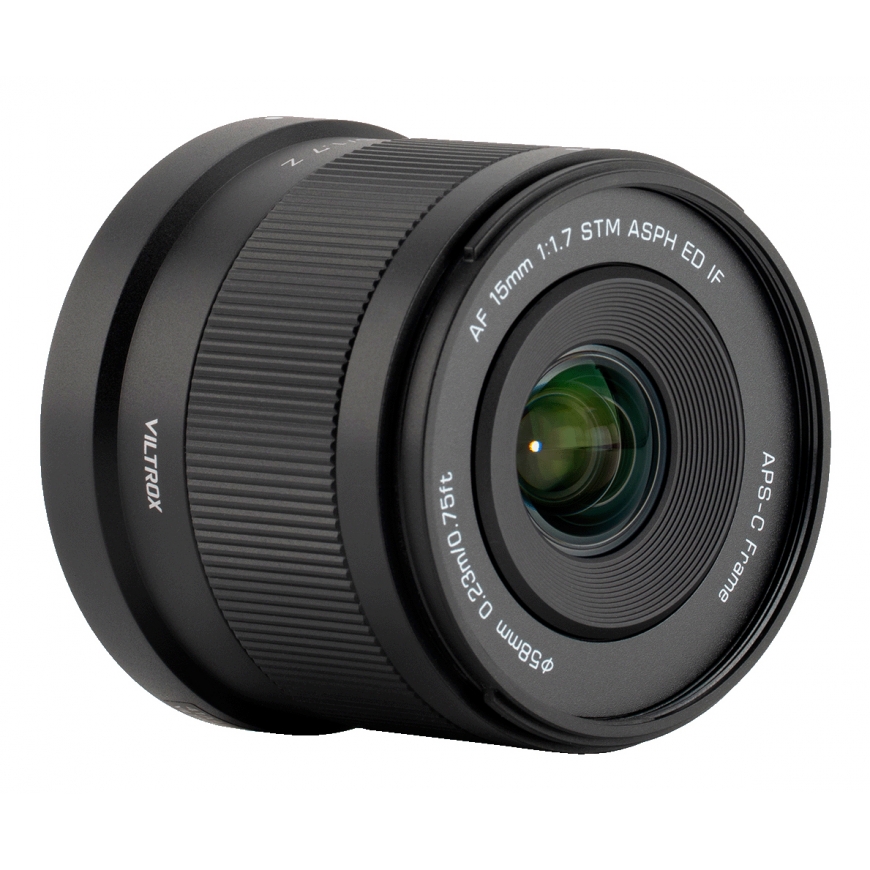 VILTROX AF 15mm F1.7 Air MILC Platleņķa Melns – 3