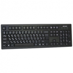 A4Tech KR-85 tastatūra USB QWERTY Amerikāņu angļu valoda Melns