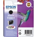 Epson Hummingbird Yksittäispakkaus, musta T0801 Claria Photographic -muste Epson Hummingbird Yksittäispakkaus, musta T0801 Claria Photographic -muste