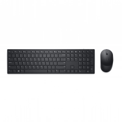 DELL KM5221W klaviatūra Pelė įskaityta Biuras Radijo dažnio belaidė QWERTY JAV tarptautinė versija Juoda