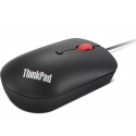 Lenovo 4Y51D20850 kompiuterio pelė Biuras Abiems rankoms C tipo USB Optinis 2400 DPI