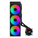 Lian Li GA II Hydroshift II LCD-C 360CL Protsessor Kõik-ühes vedelikujahuti 12 cm Must 1 tk Lian Li GA II Hydroshift II LCD-C 360CL Protsessor Kõik-ühes vedelikujahuti 12 cm Must 1 tk