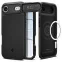 Spigen Optik Armor (MagFit) matkapuhelimen suojakotelo 16,5 cm (6.5") Suojus Musta Spigen Optik Armor (MagFit) matkapuhelimen suojakotelo 16,5 cm (6.5") Suojus Musta