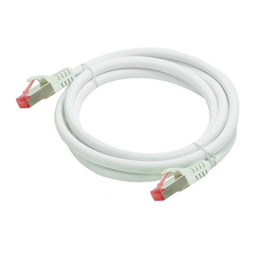 Python 8063PY-010W verkkokaapeli Valkoinen 1 m Cat6 SF/UTP (S-FTP)