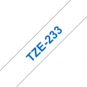 Brother TZE-233 markeerimisteip Sinine valgel taustal