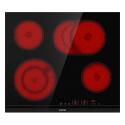 Gorenje ECT643BCSC Melns Iebūvēts 60 cm Keramika 4 zone(s) Gorenje ECT643BCSC Melns Iebūvēts 60 cm Keramika 4 zone(s)