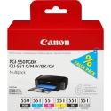 Canon 6496B005 tintes kārtridžs 6 pcs Oriģināls Foto melns, Foto ciāna, Foto pelēks, Foto fuksīna, M Canon 6496B005 tintes kārtridžs 6 pcs Oriģināls Foto melns, Foto ciāna, Foto pelēks, Foto fuksīna, M