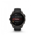 Garmin fenix 8 3,56 cm (1.4") AMOLED 47 mm Digitaalne 454 x 454 pikslit Puutetundlik ekraan Must WiF
