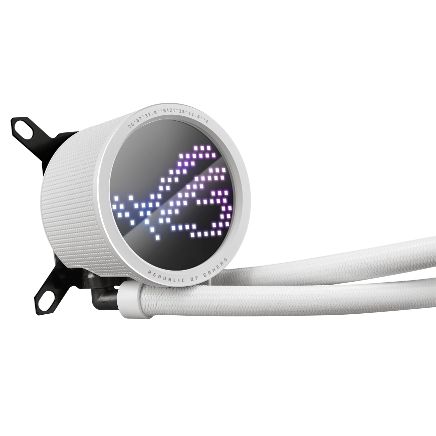 ASUS ROG Ryuo III 240 ARGB White Edition Процессор Liquid cooling kit 12 cm Белый – 4