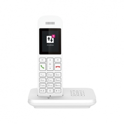 Telekom Sinus A12 Analogais/DECT telefons Balts