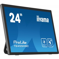 iiyama T2455MSC-B1 tietokoneen litteä näyttö 61 cm (24") 1920 x 1080 pikseliä Full HD LED Kosketusnä