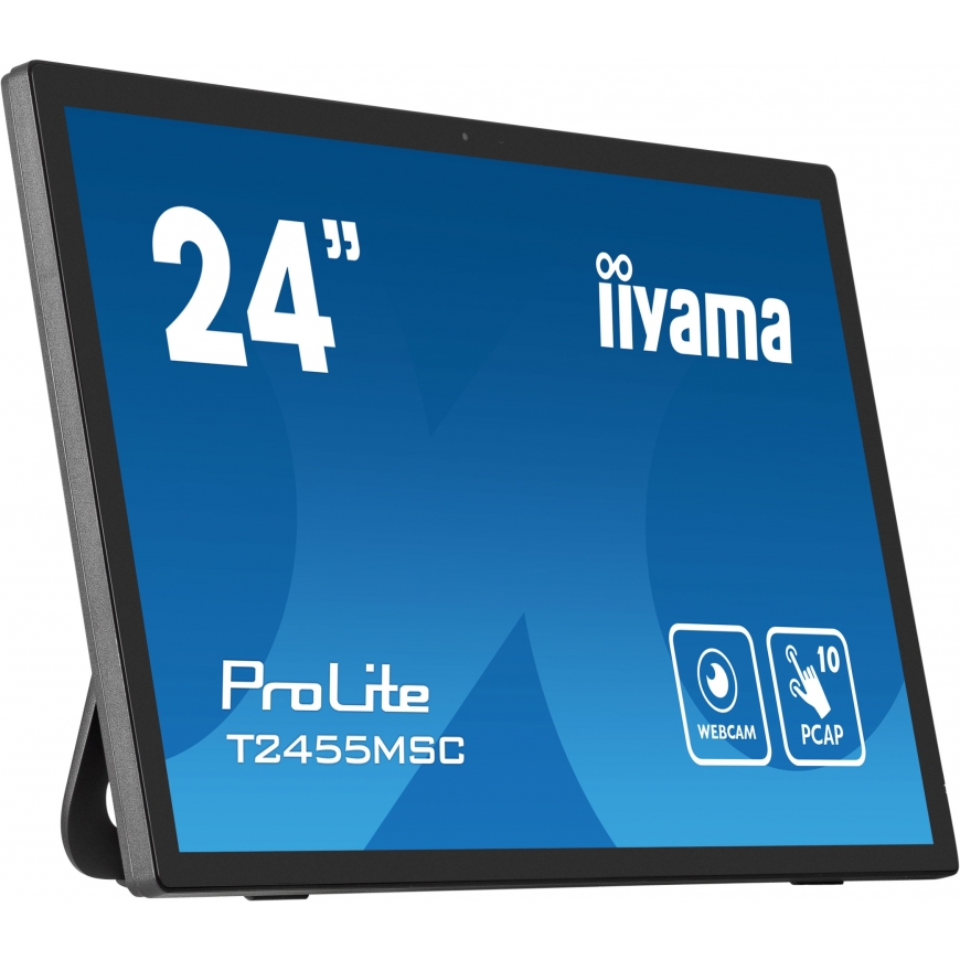 iiyama T2455MSC-B1 tietokoneen litteä näyttö 61 cm (24") 1920 x 1080 pikseliä Full HD LED Kosketusnä